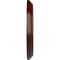 Ekena Millwork Federal Roped Small Ceiling Medallion (Canopies up to 6"), 12 5/8"OD x 1 1/8"P, Brushed Mahogany CM12FEBMF - alternate 5